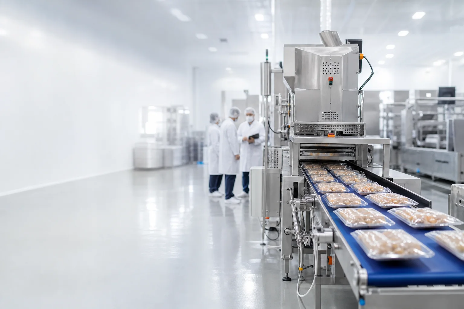 Modern food manufacturing and hygienic process equipment