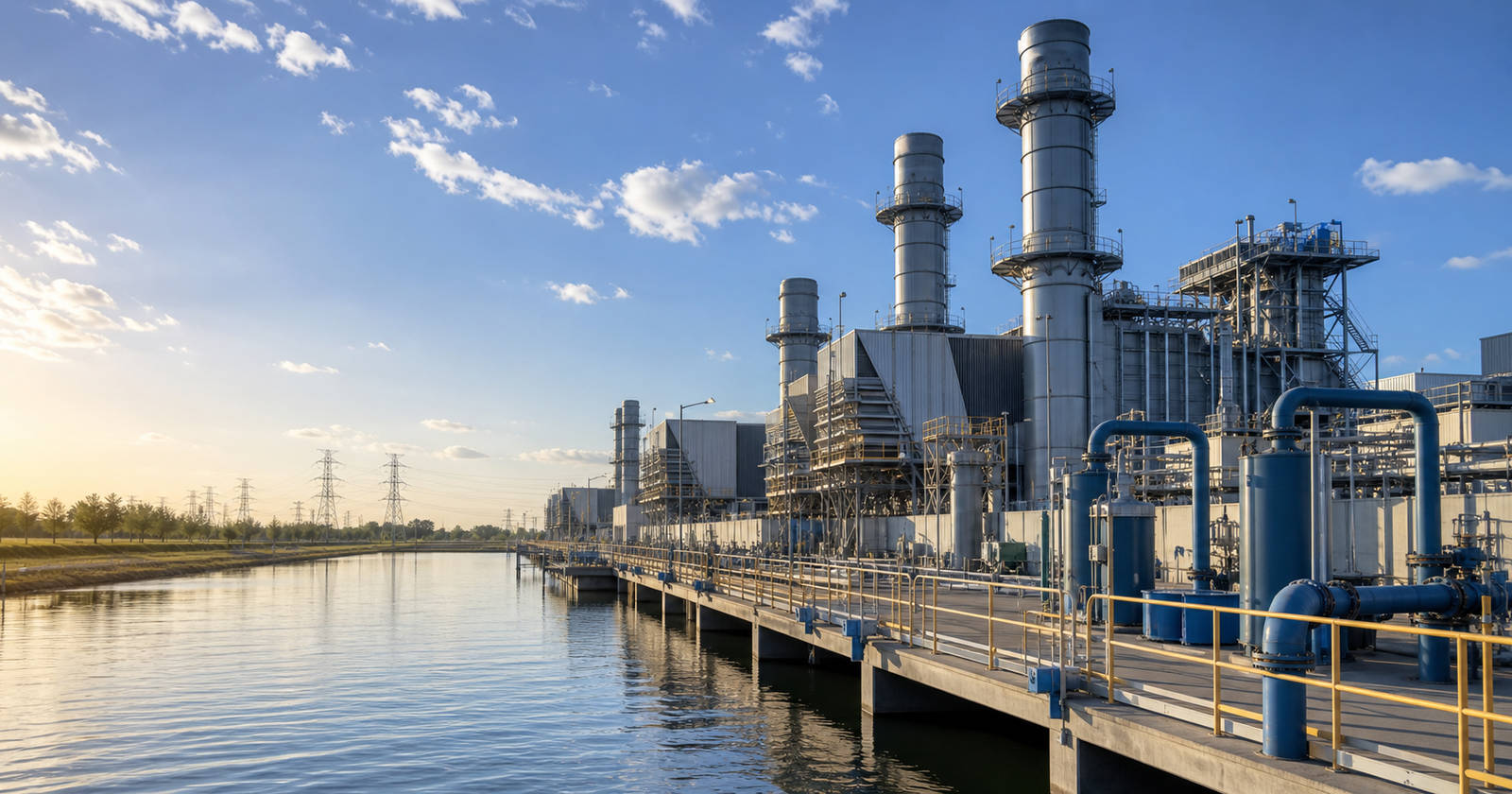 Modern thermal power generation facility and utility systems