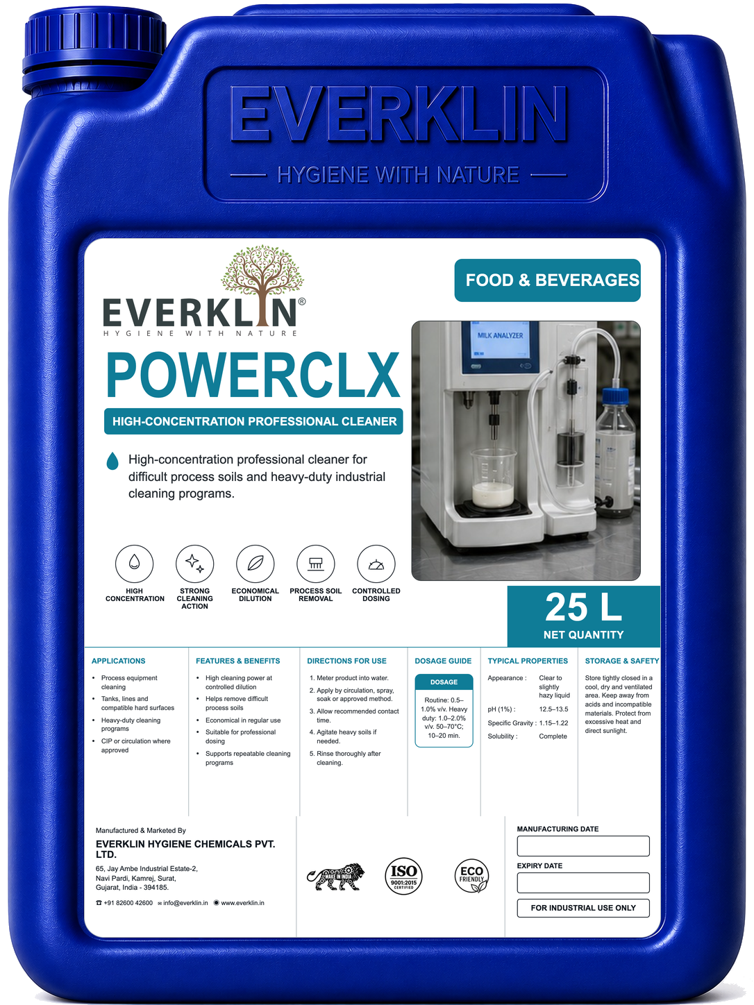 POWERCLX Everklin product pack