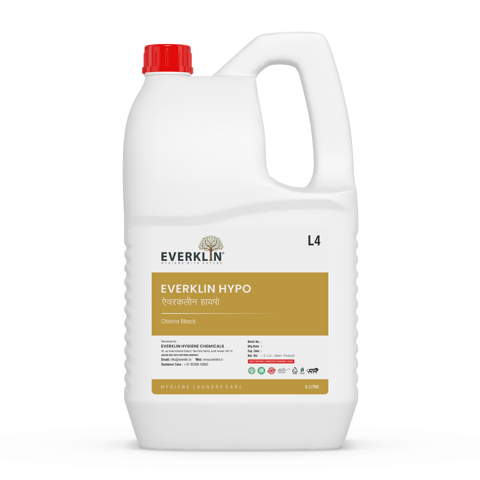 Everklin Hypo Bleach product photograph