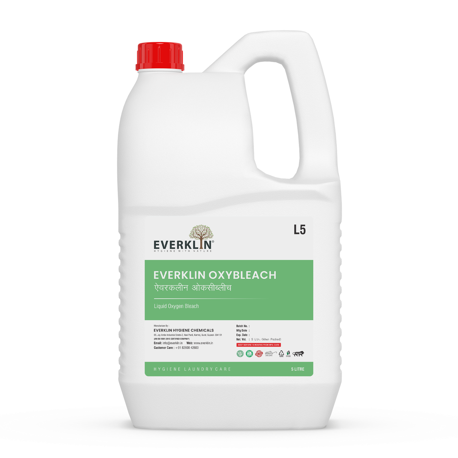 Everklin Oxy Bleach product photograph