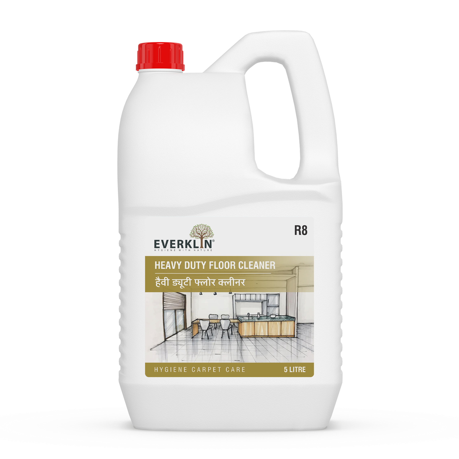 Everklin R8 - Heavy Duty Floor Cleaner product photograph