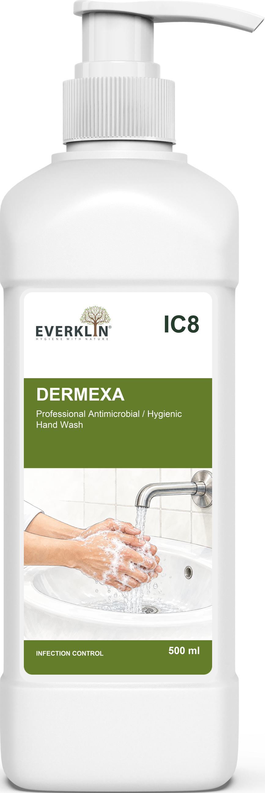 DERMEXA 500 ml pack render