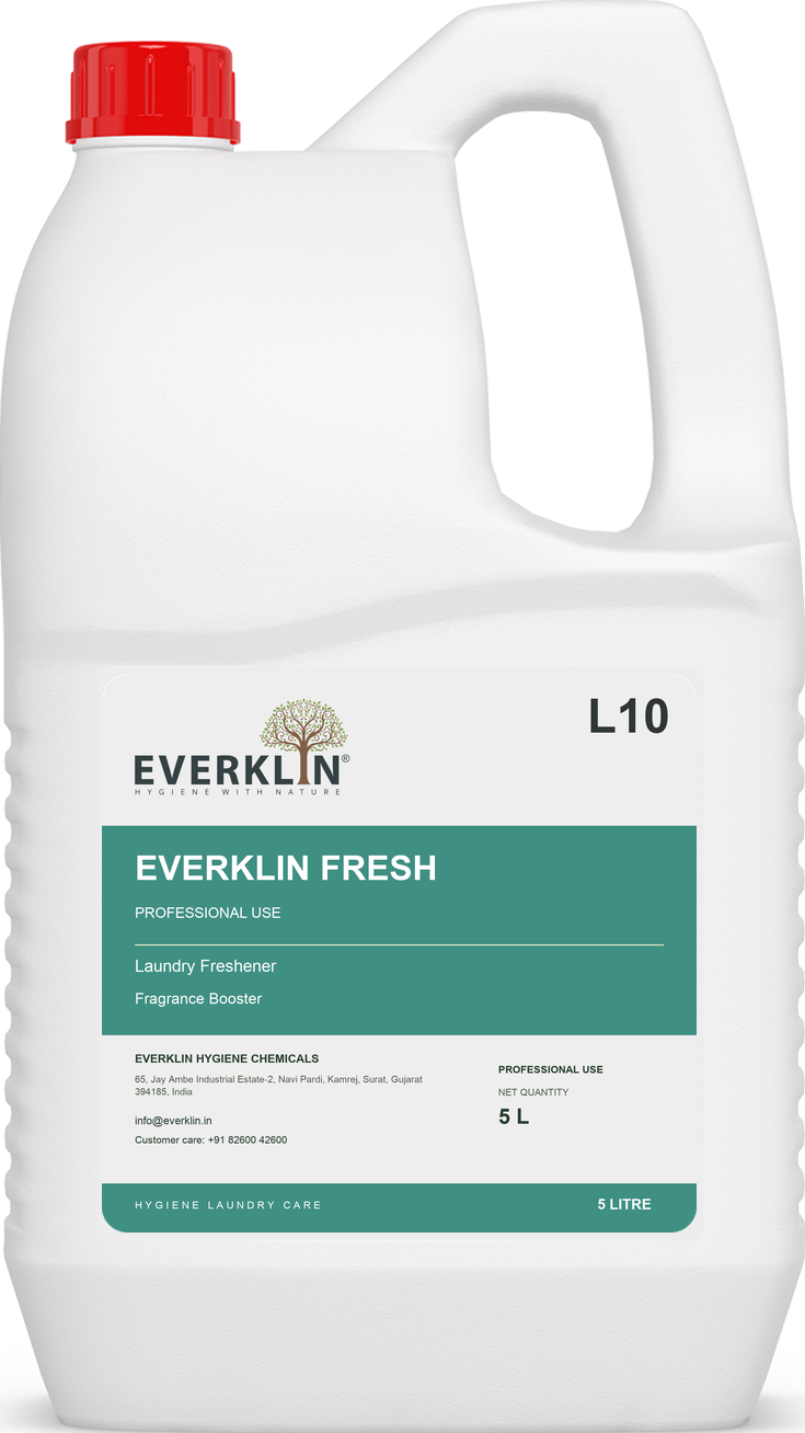 EVERKLIN FRESH — approved L10 front-facing 5 L can